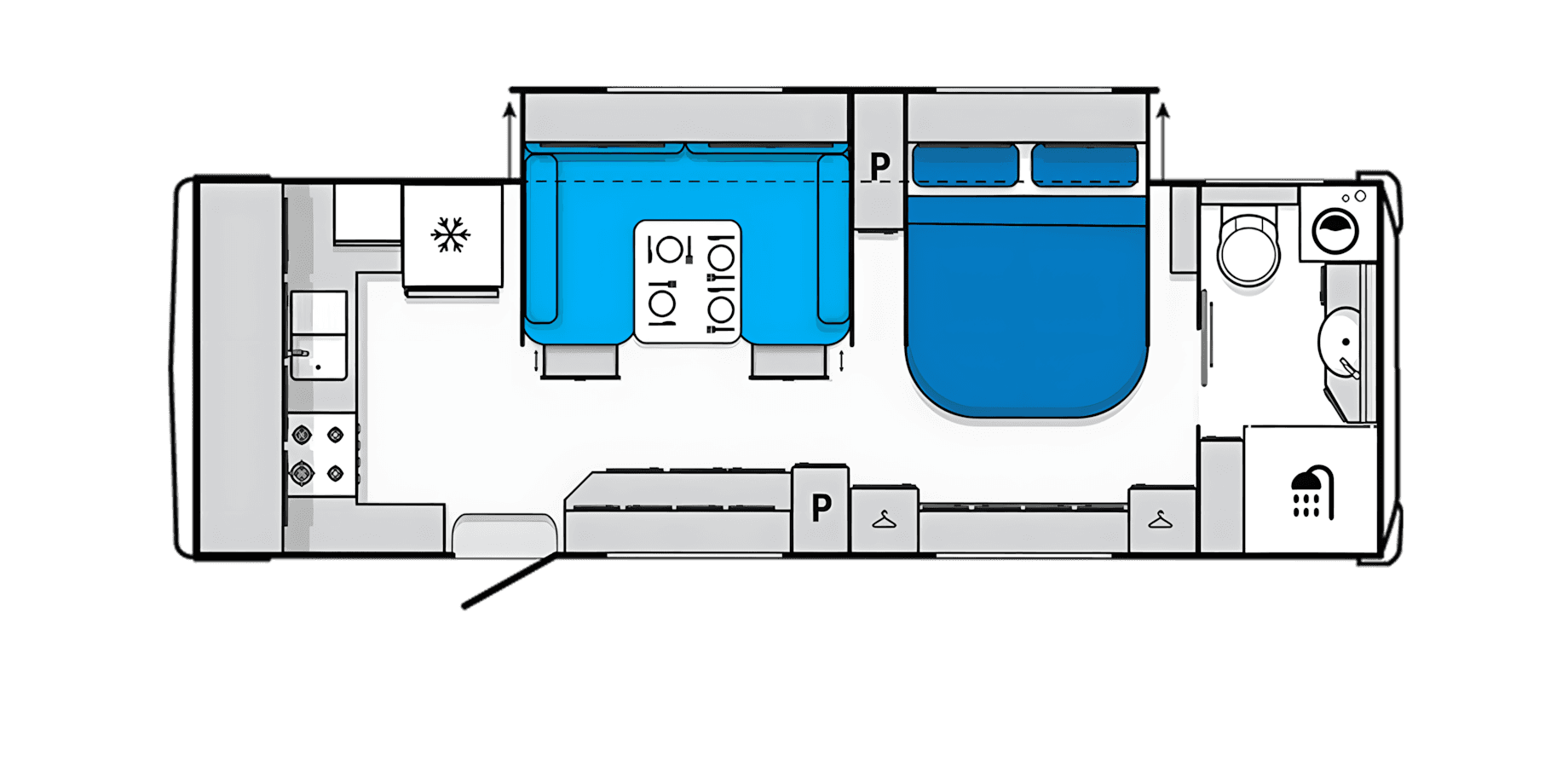 Silverline Outback floorplan