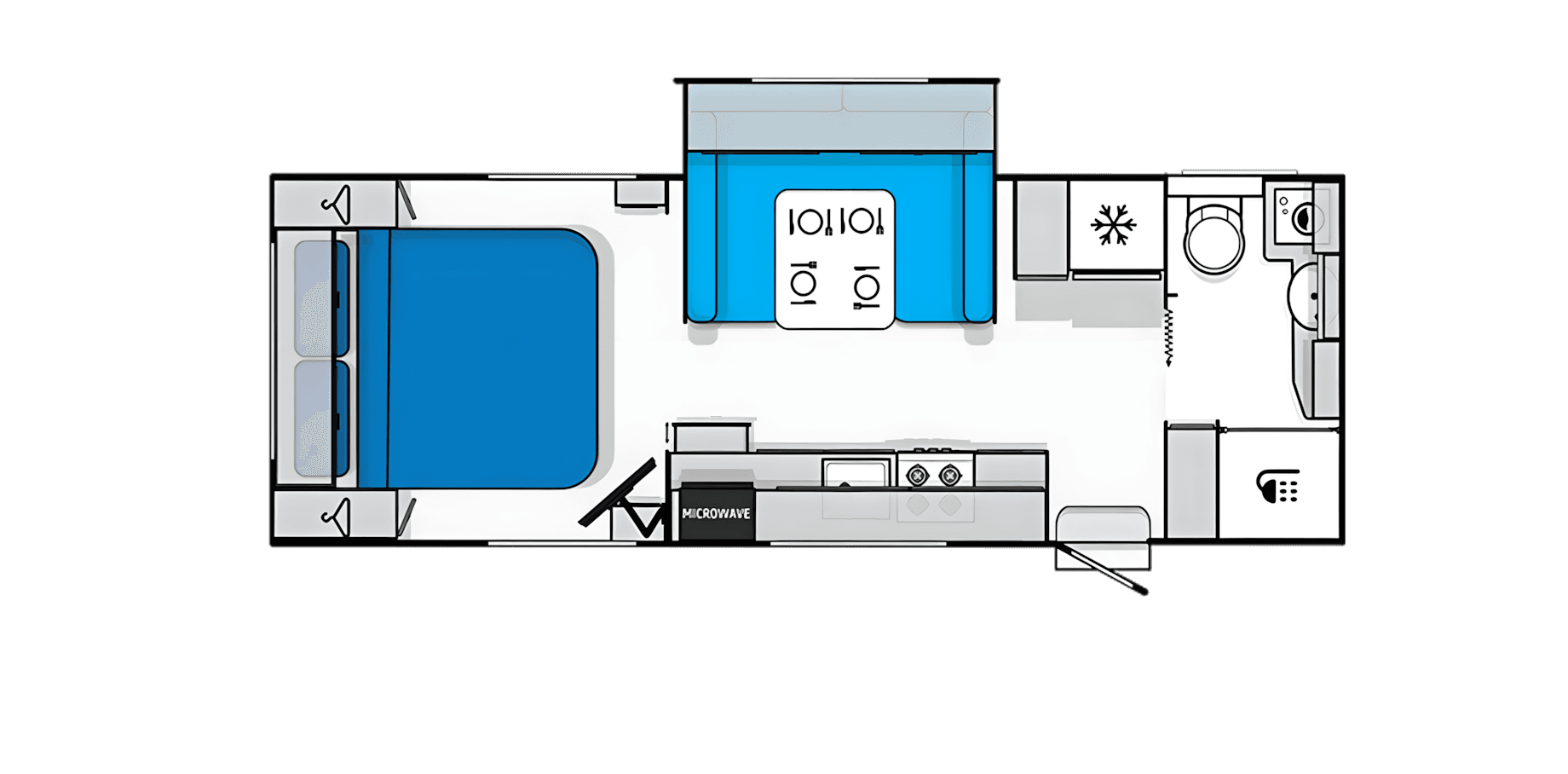 Silverline Outback floorplan