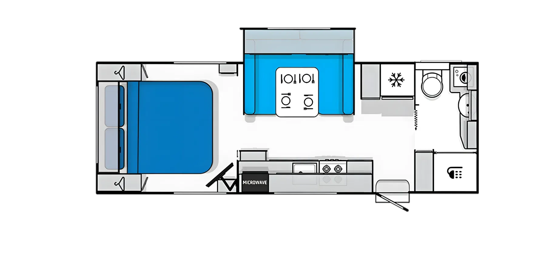 Silverline Outback floorplan