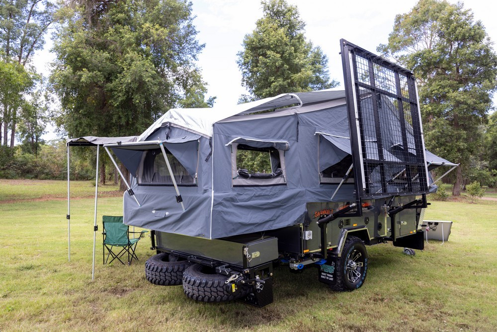 Austrack Campers Savannah-X Rear Slide