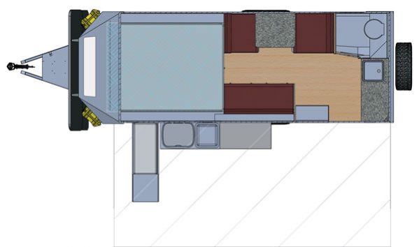 Australian Off Road Quantum Plus floorplan