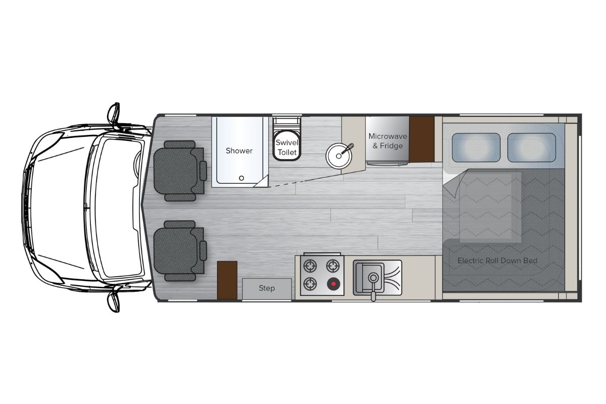 Avida Bruny floor plan 1 of 2