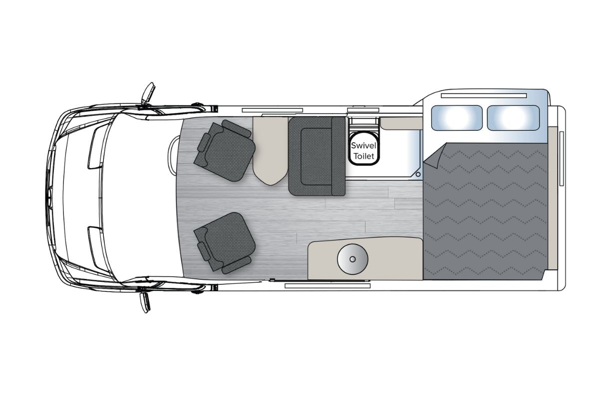 Avida Explorer LX 4x4 floor plan