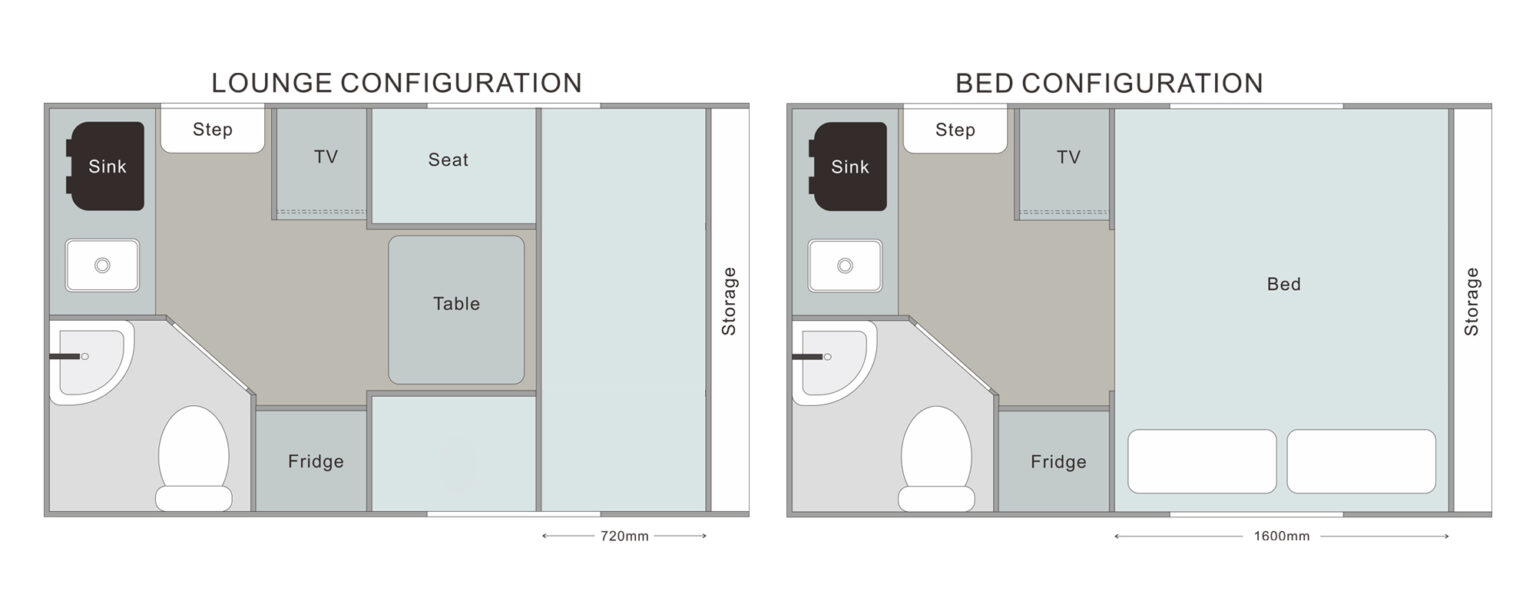 Century Caravans Venus 11 floorplan