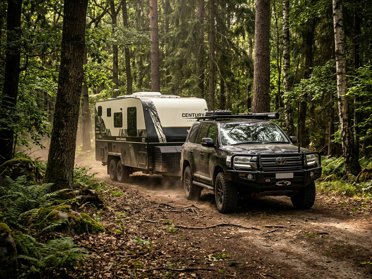 Century Caravans Venus 22 Rear Club