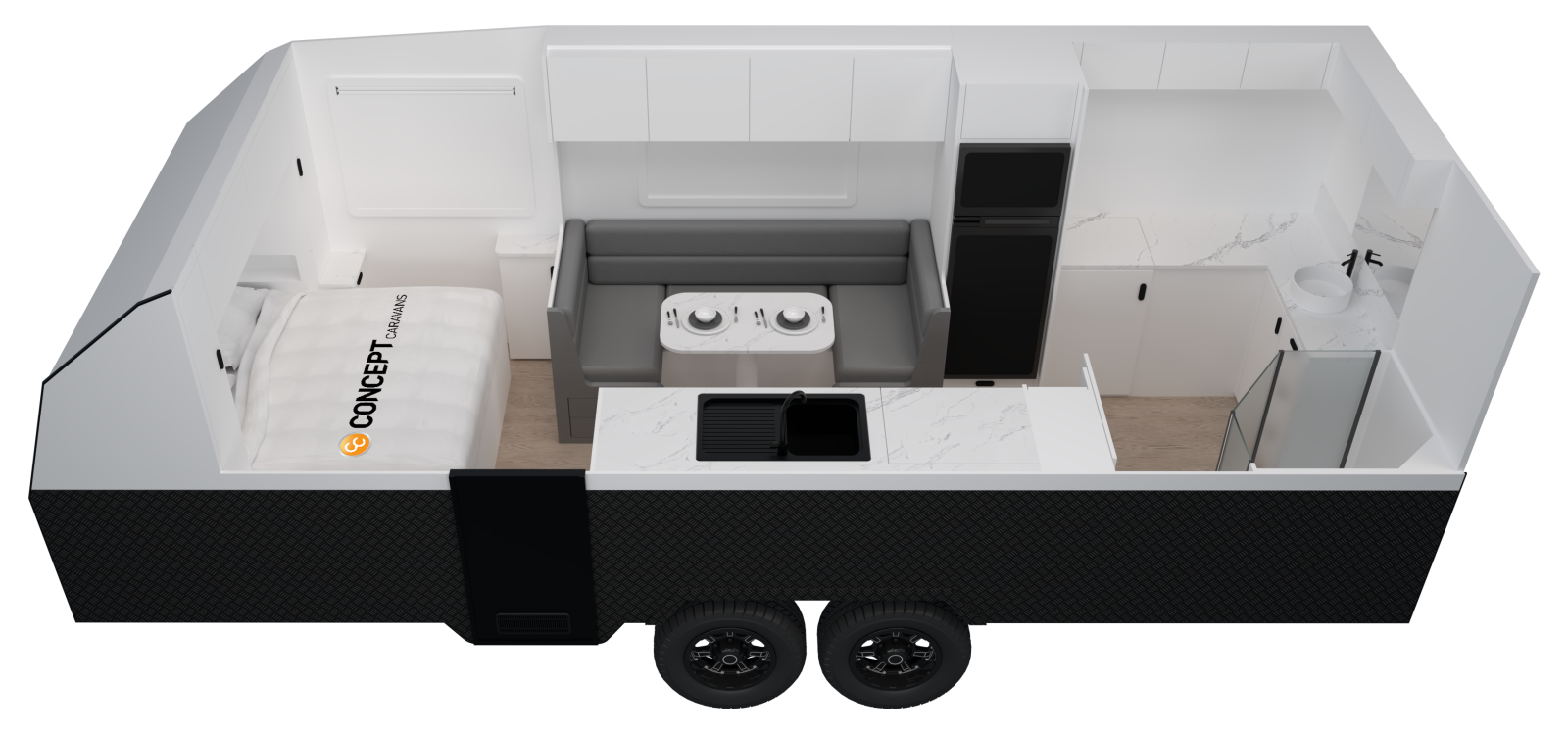 Concept Caravans Ascot floorplan 4 of 6