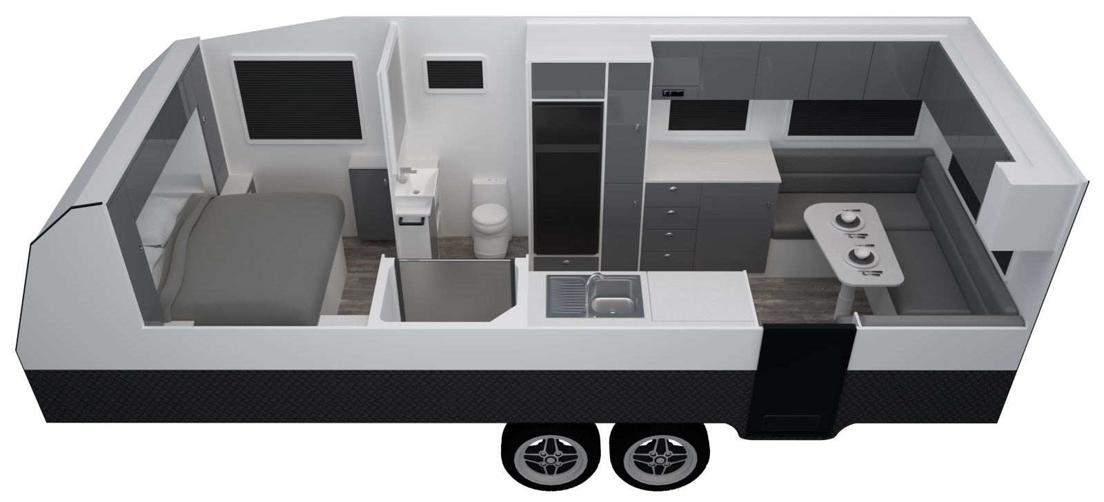 Concept Caravans Innovation Oz Pack floorplan 5 of 6
