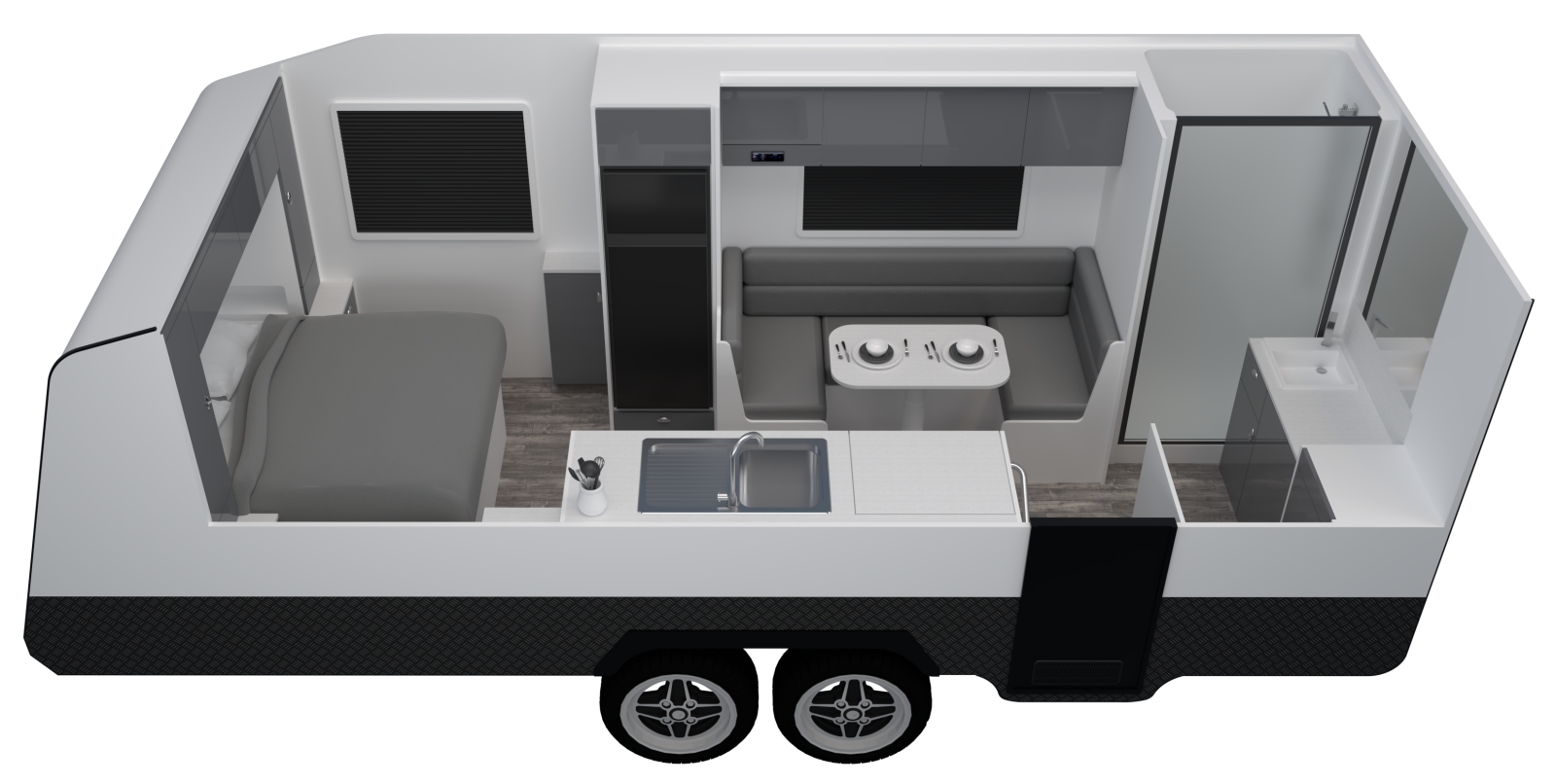 Concept Caravans Innovation RS Off Road floorplan 3 of 6
