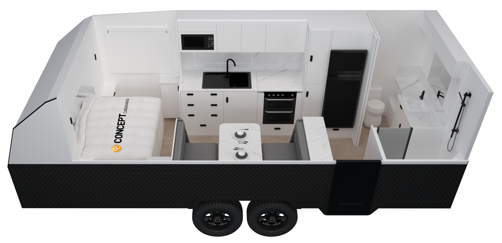 Concept Caravans Innovation floorplan 2 of 6