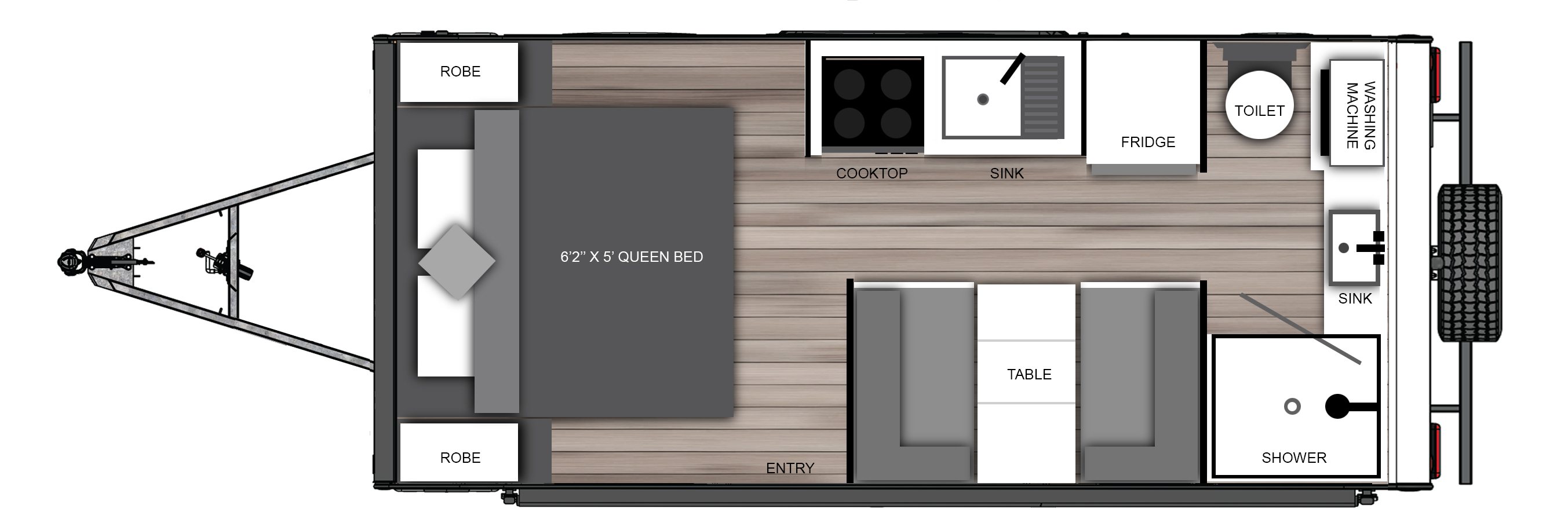 Coromal Caravans Soul Seeker floorplan 2 of 5
