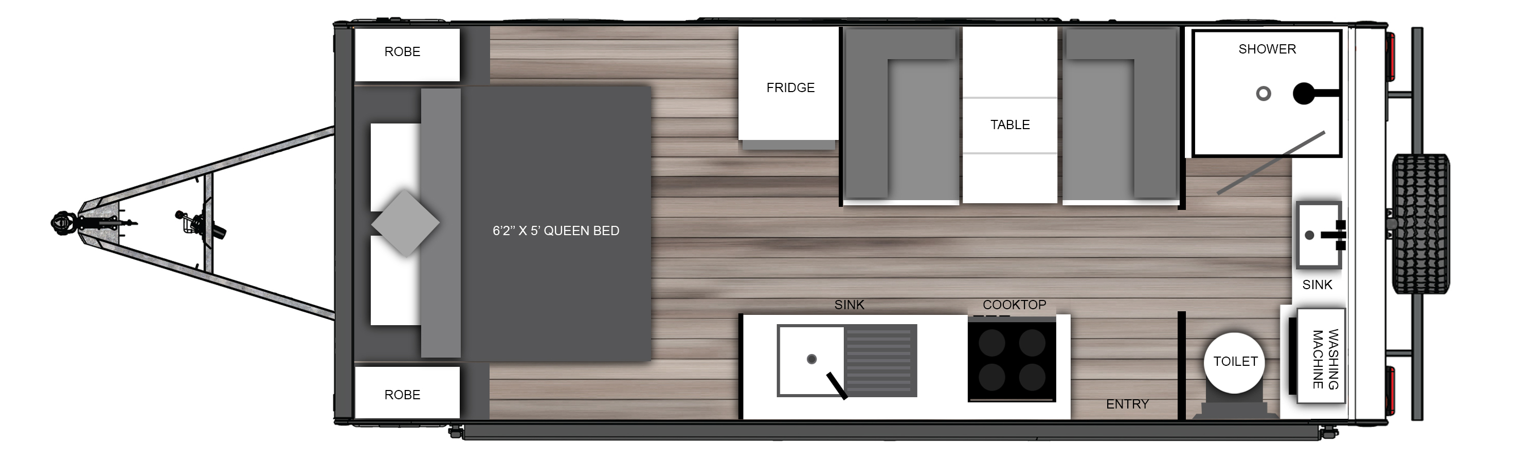 Coromal Caravans Soul Seeker floorplan 3 of 5