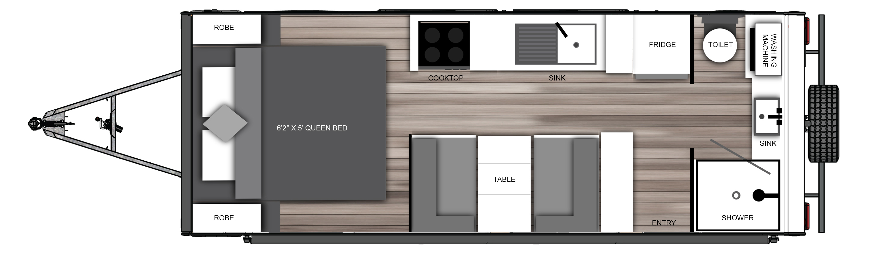 Coromal Caravans Soul Seeker floorplan 4 of 5