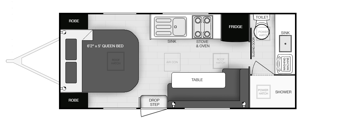 Coromal Caravans Soul Seeker floorplan 5 of 5