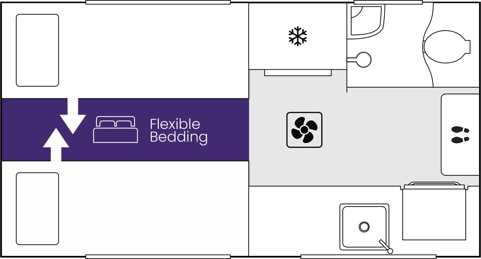 Crusader Caravans CRV floorplan 5 of 9