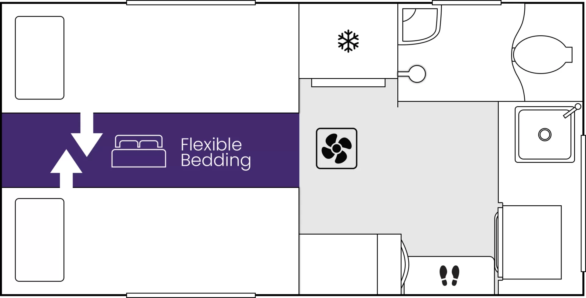 Crusader Caravans CRV floorplan 6 of 9