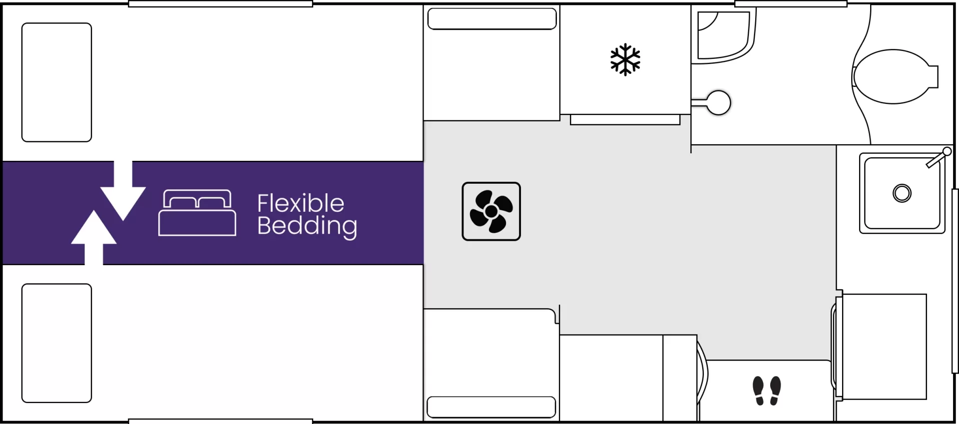 Crusader Caravans CRV floorplan 9 of 9
