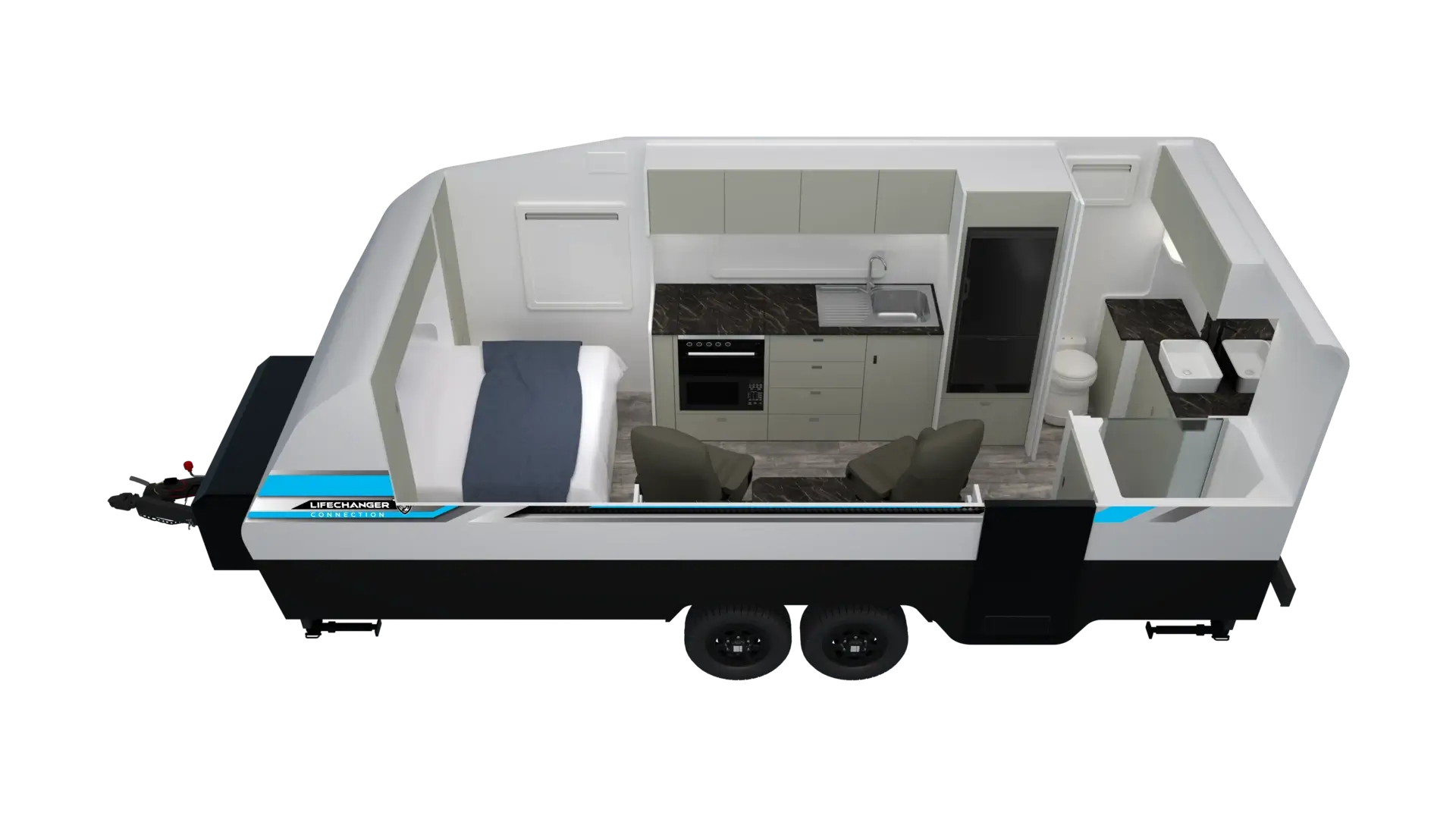 Crusader Caravans Lifechanger floorplan 1 of 3