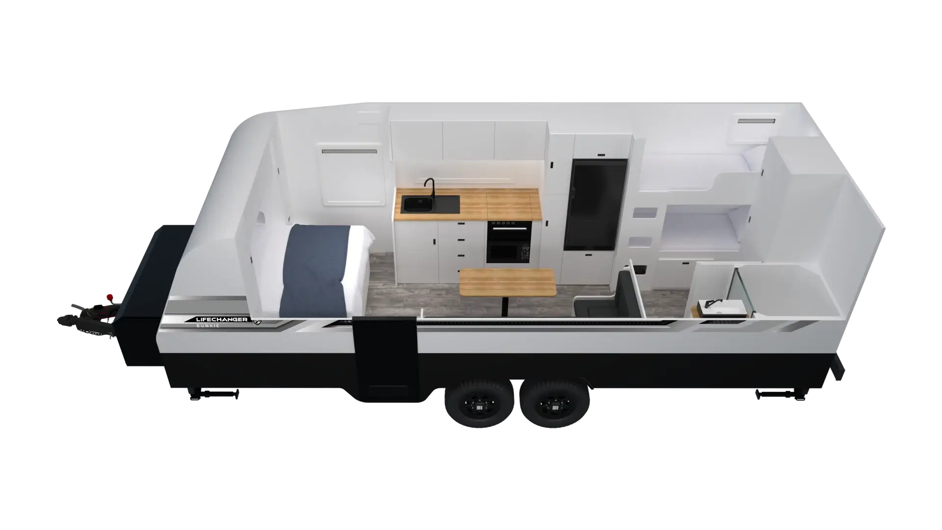 Crusader Caravans Lifechanger floorplan 2 of 3
