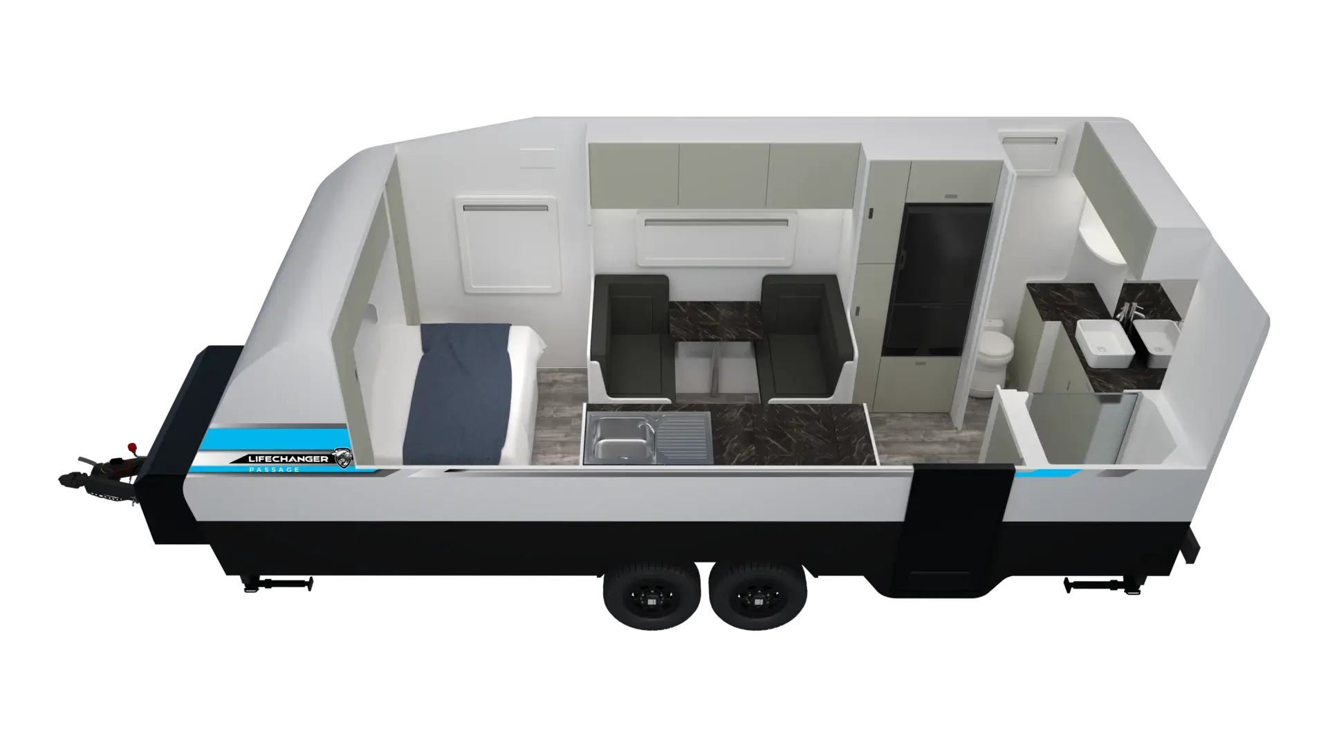 Crusader Caravans Lifechanger floorplan 3 of 3
