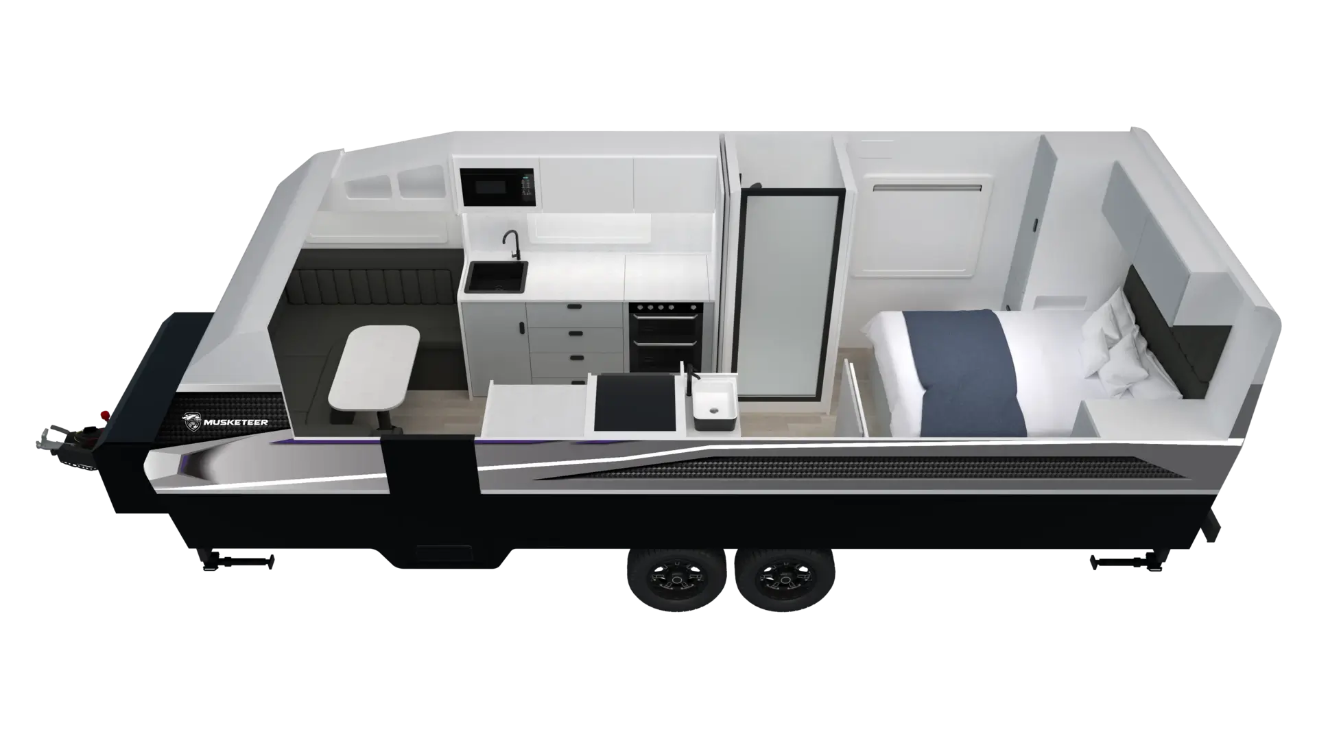 Crusader Caravans Musketeer floorplan 1 of 11