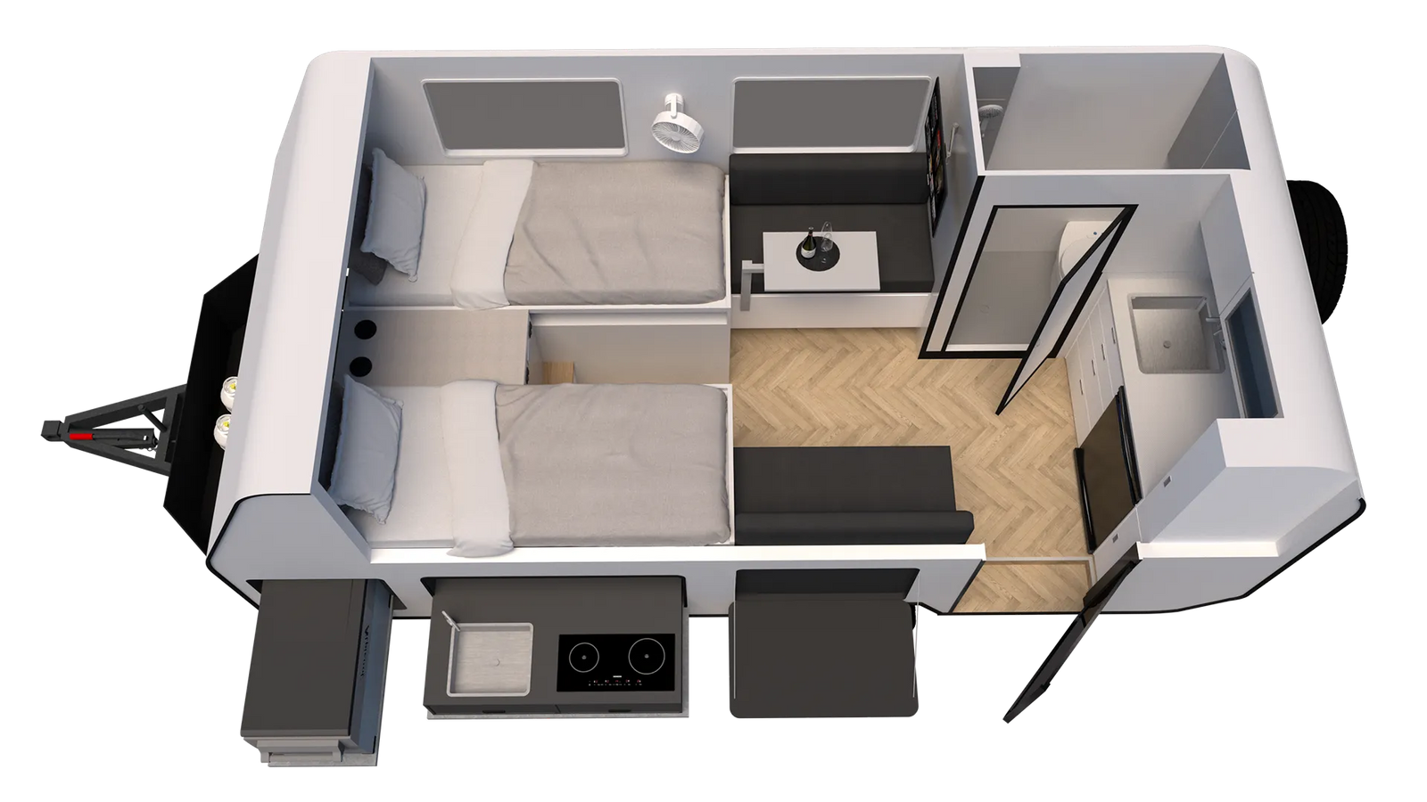 Cub Campers C16 floorplan 4 of 6