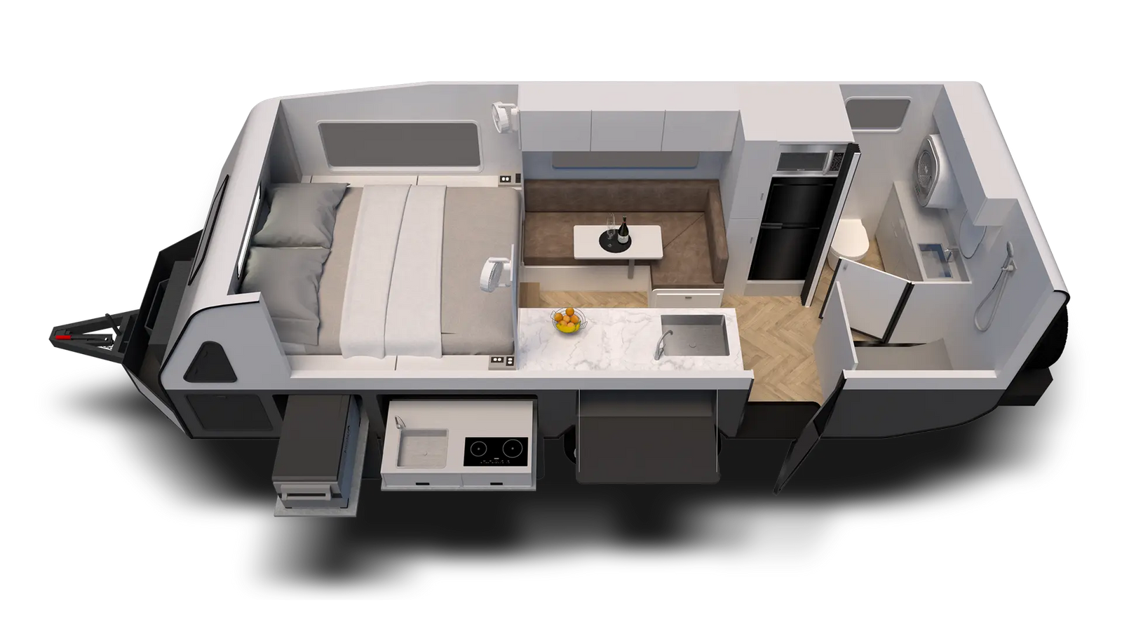 Cub Campers C18 floorplan 1 of 3