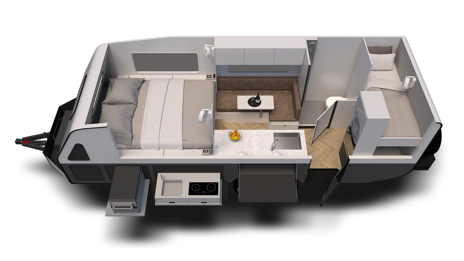 Cub Campers C18 floorplan 2 of 3