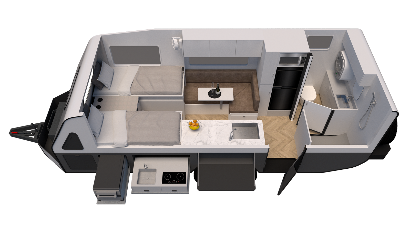Cub Campers C18 floorplan 3 of 3