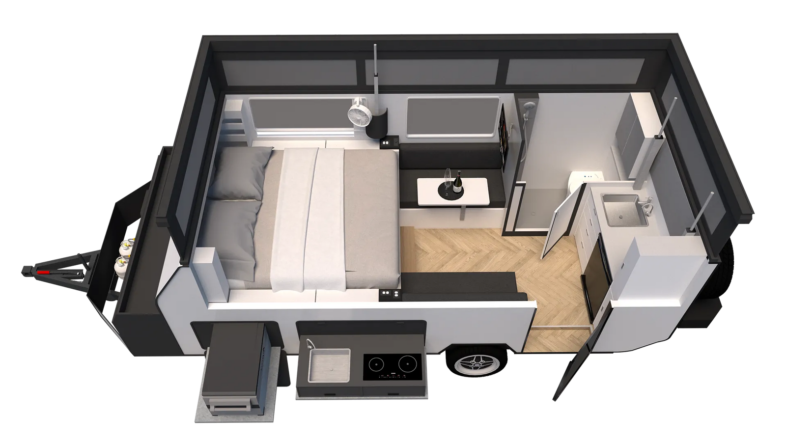 Cub Campers H16 floorplan 2 of 6