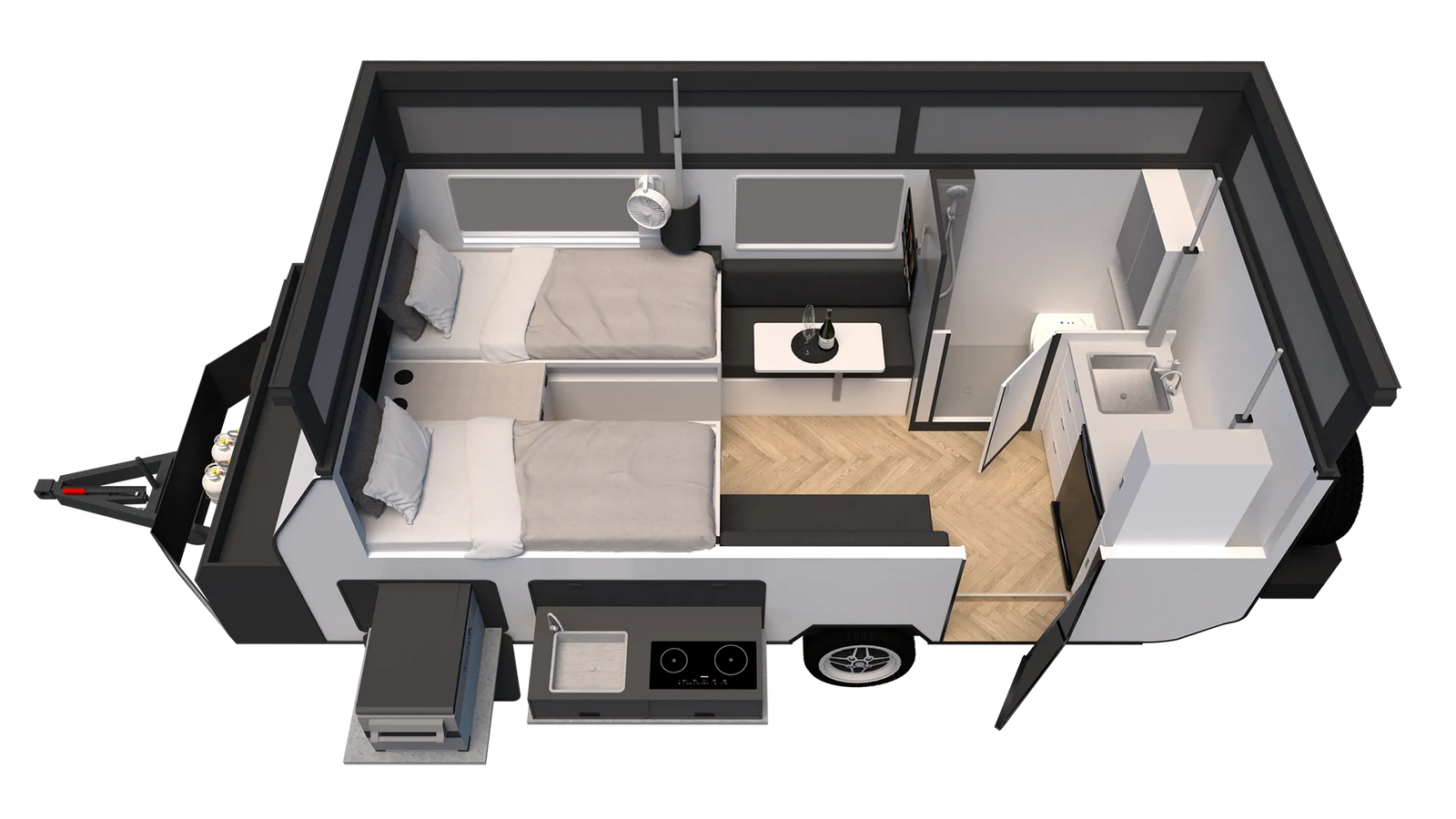Cub Campers H16 floorplan 4 of 6