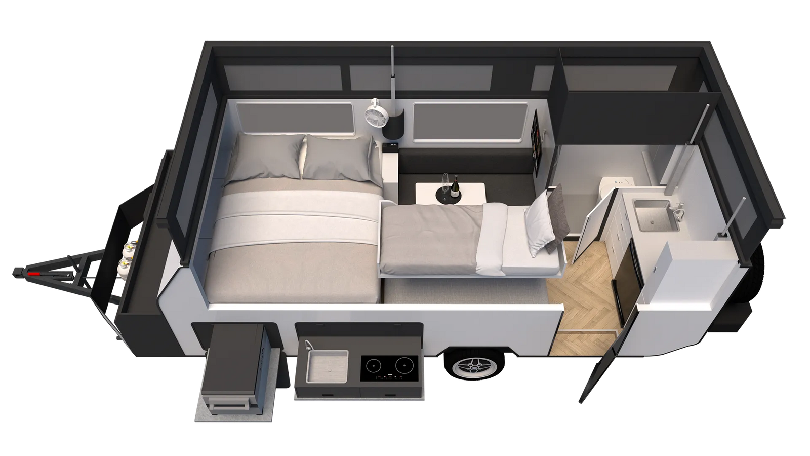 Cub Campers H16 floorplan 5 of 6