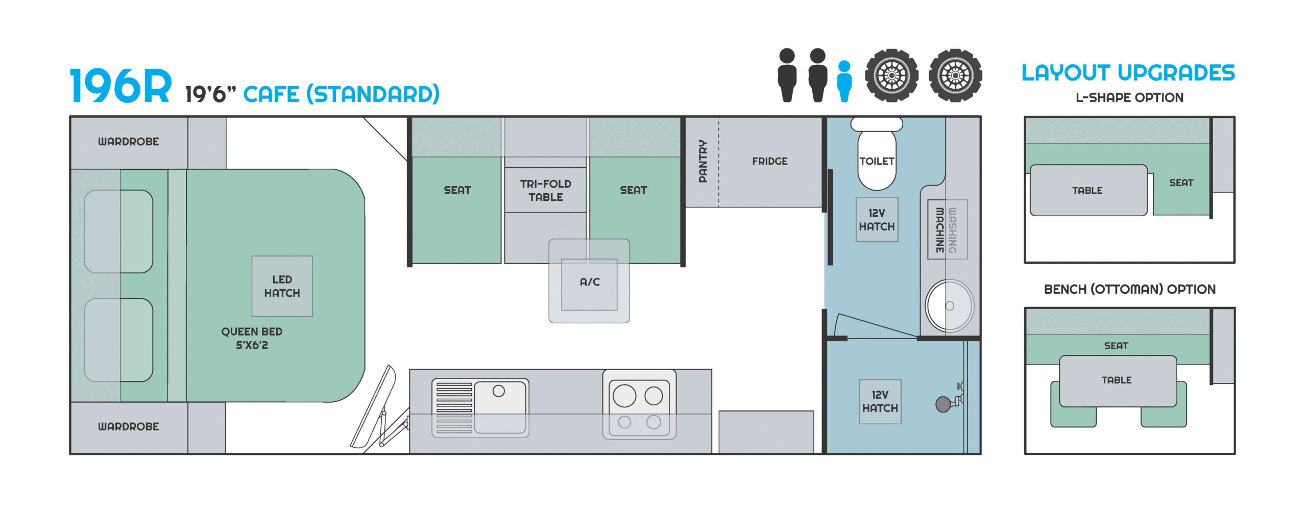 Design RV ACX floor plan 1 of 10