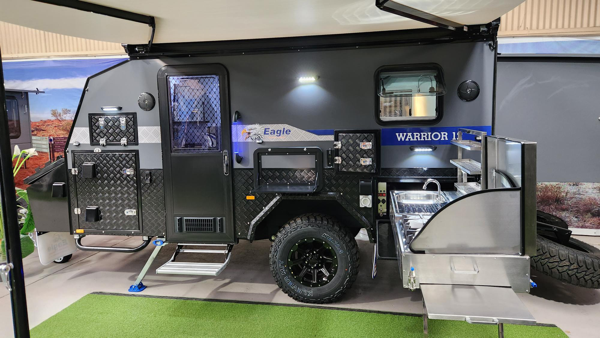Eagle Camper Trailers Warrior 12 Ensuite