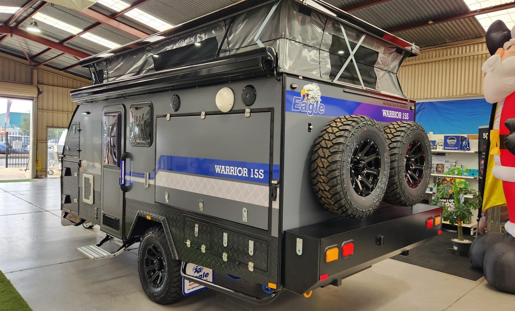 Eagle Camper Trailers Warrior 15S photo 2 of 6