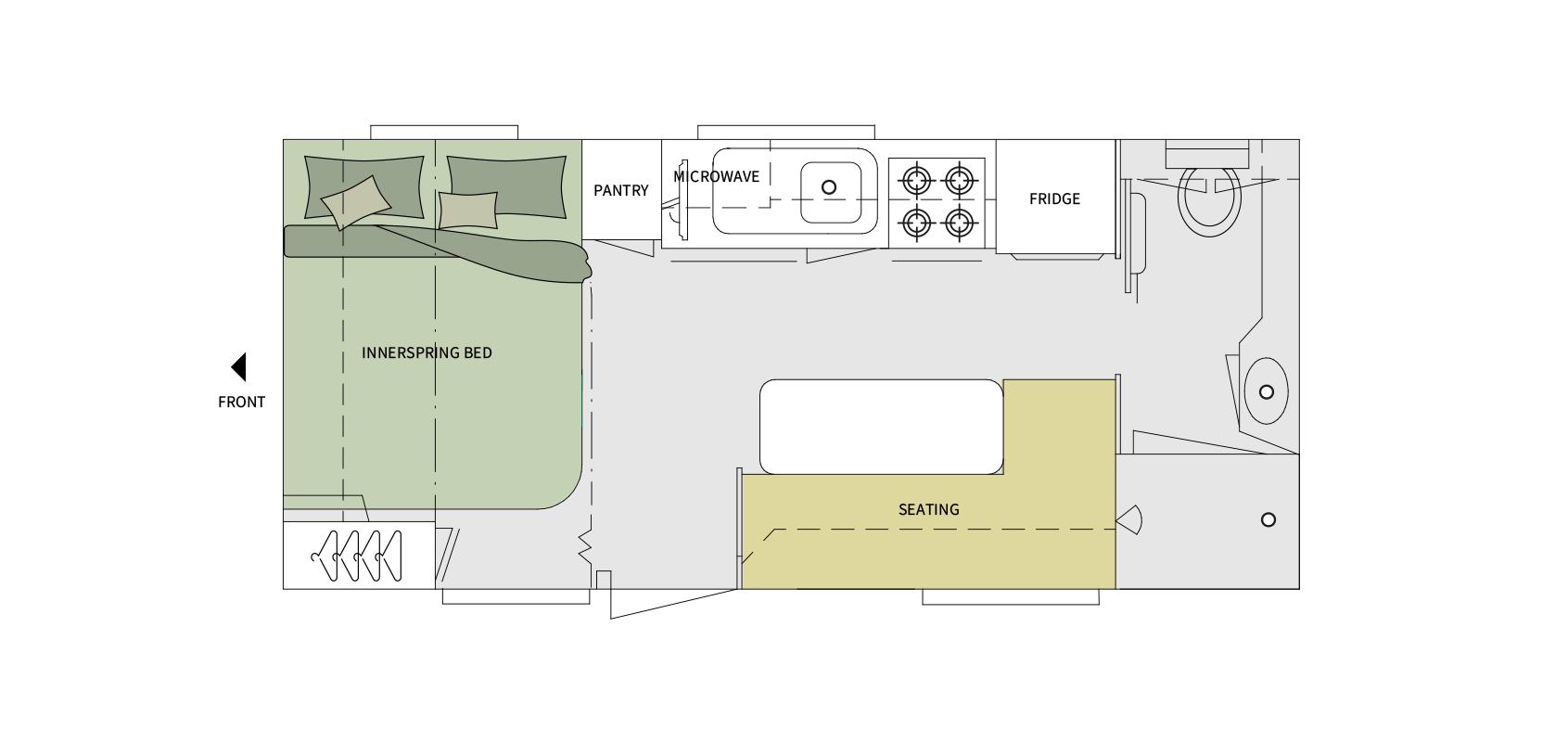 Evernew Caravans GTX Platinum floorplan 6 of 6
