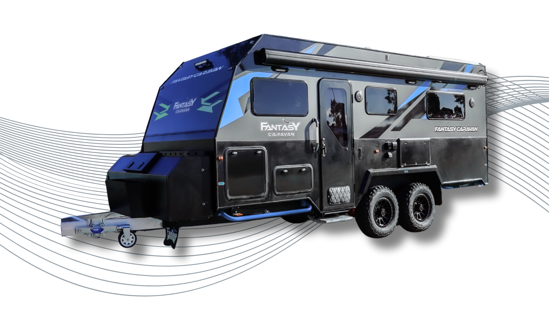 Fantasy Caravan Toy Hauler 19