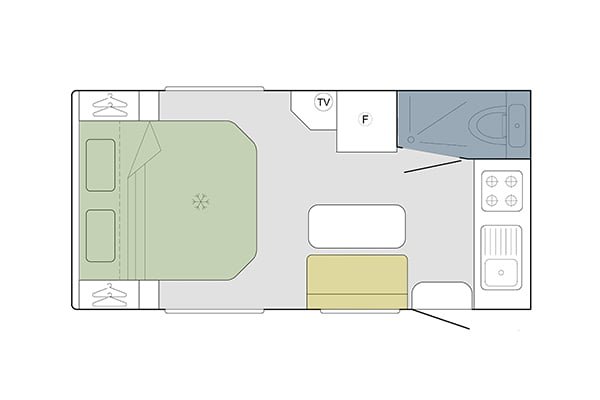 Goldstream RV 1500 Remote Series floorplan 1 of 3