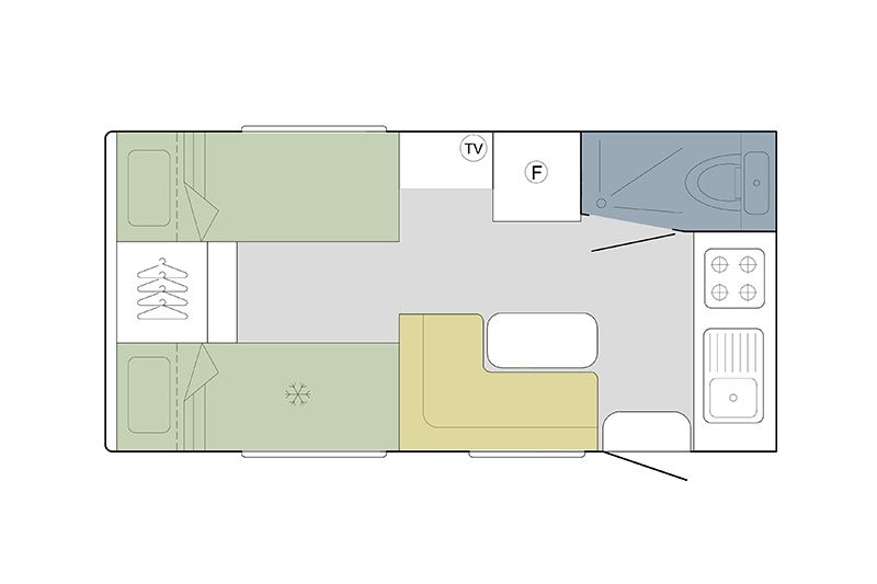 Goldstream RV 1500 Remote Series floorplan 2 of 3