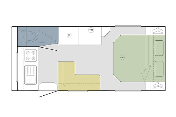 Goldstream RV 1760 Series floorplan 2 of 6