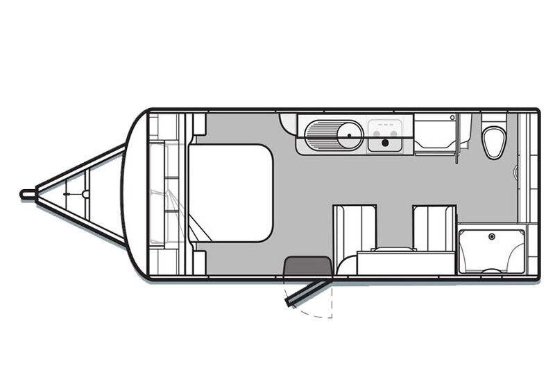 Golf Caravans 556 GT floor plan