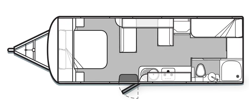 Golf Caravans 620-1 GT floor plan