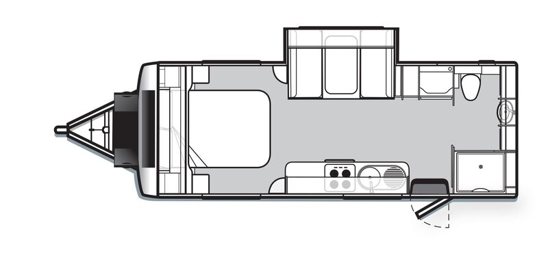 Golf Caravans 620-1 Tourer floor plan