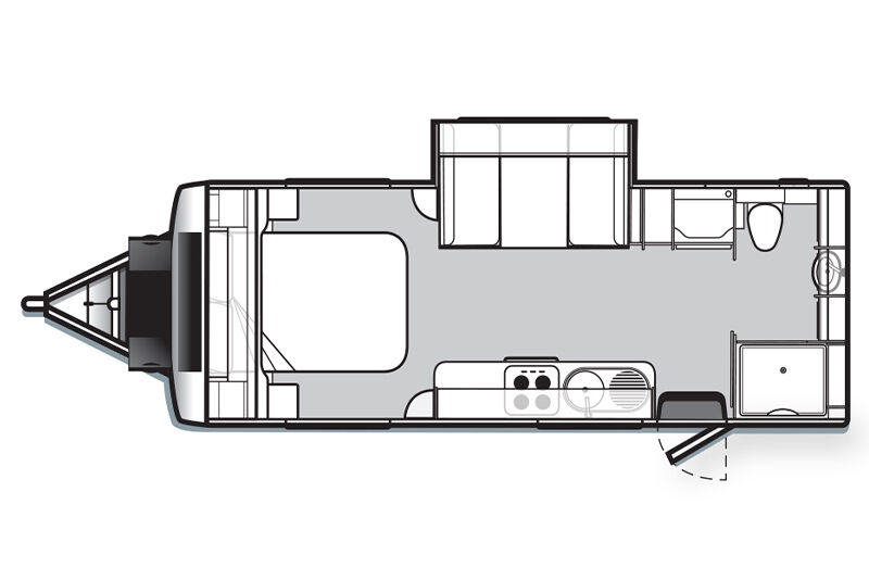 Golf Caravans GTX 620-1 floor plan