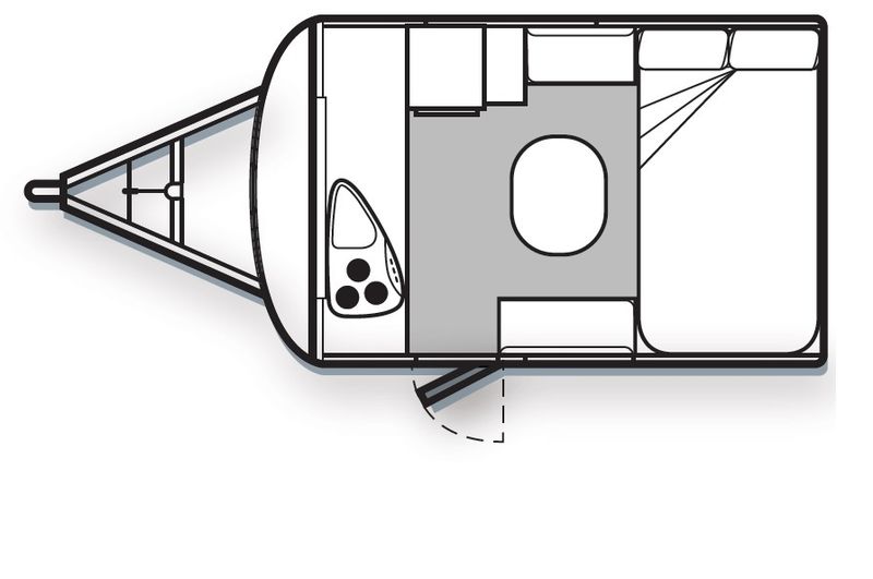 Golf Caravans Savannah 402 PT floor plan