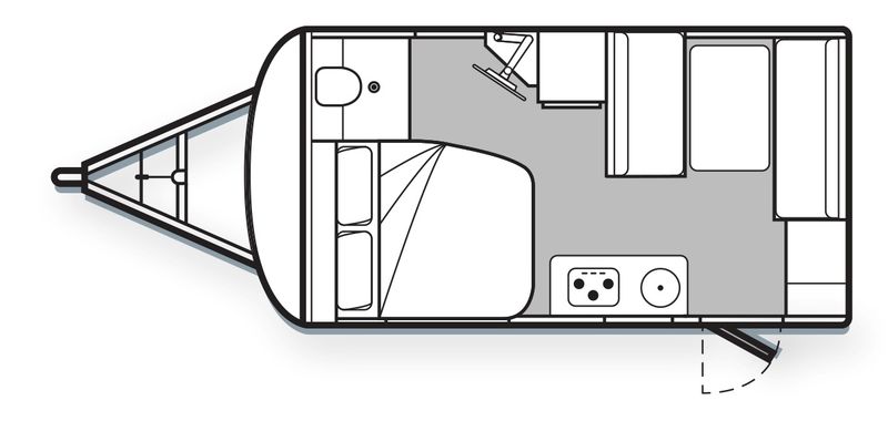 Golf Caravans Savannah 499 HT floor plan