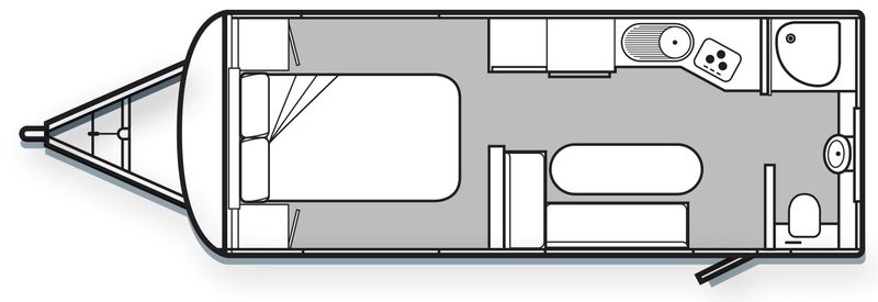 Golf Caravans Savannah 637 floor plan