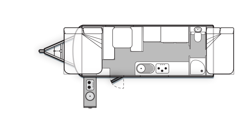 Golf Caravans Savannah Maxxi 531-1 PT floor plan