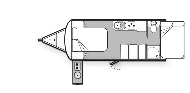 Golf Caravans Savannah Maxxi 573 HT floor plan
