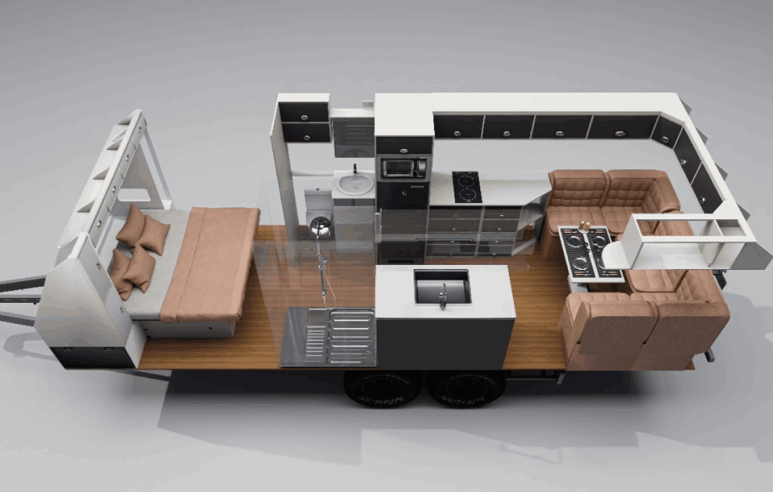 Harvok Coastalor 22FT floorplan 2 of 2