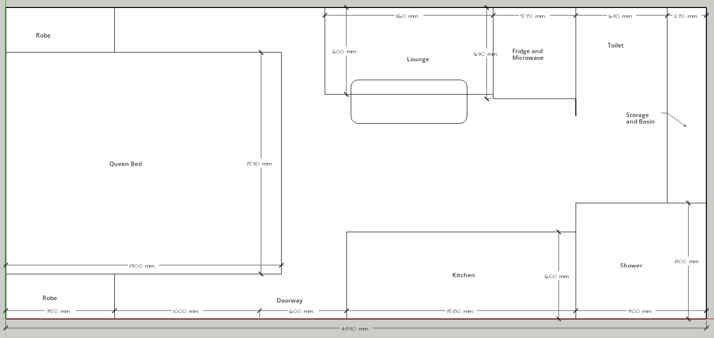 Harvok Suit of Armour 16FT floorplan 2 of 2